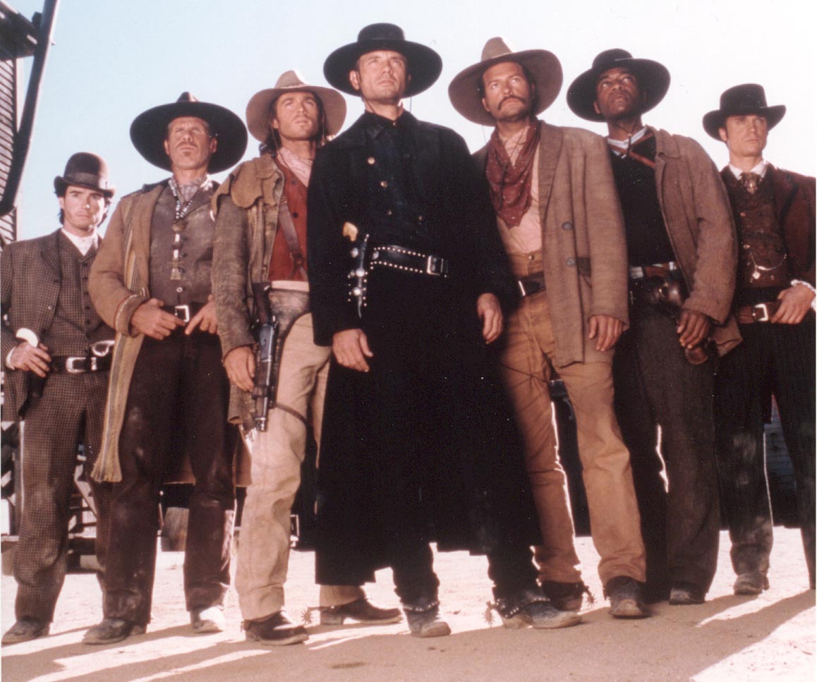 Cast of the Magnificent 7 - Stars of Internet Fan Fiction